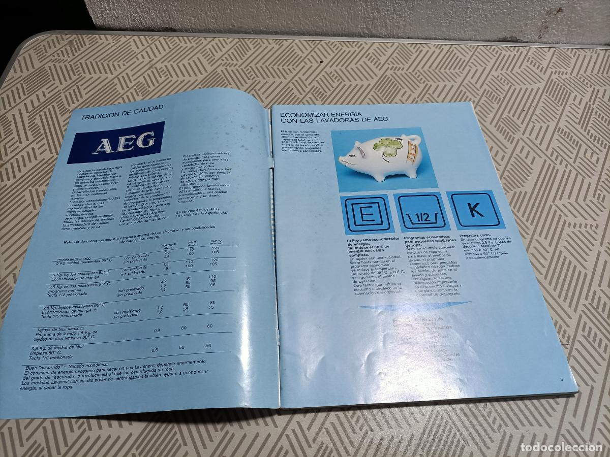 Cat&aacute;logos publicitarios: Catalogo de electrodom&eacute;sticos AEG - Foto 3