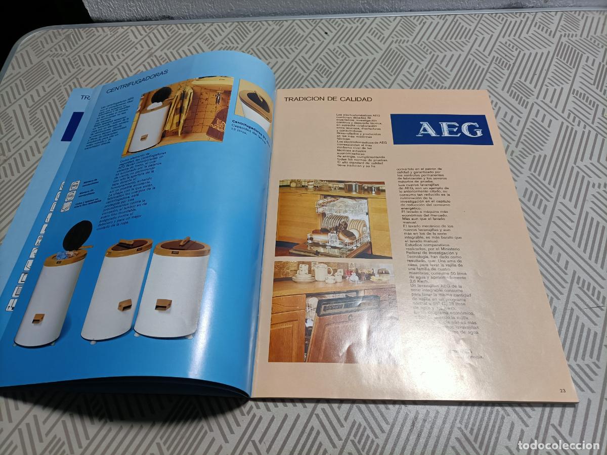 Cat&aacute;logos publicitarios: Catalogo de electrodom&eacute;sticos AEG - Foto 5
