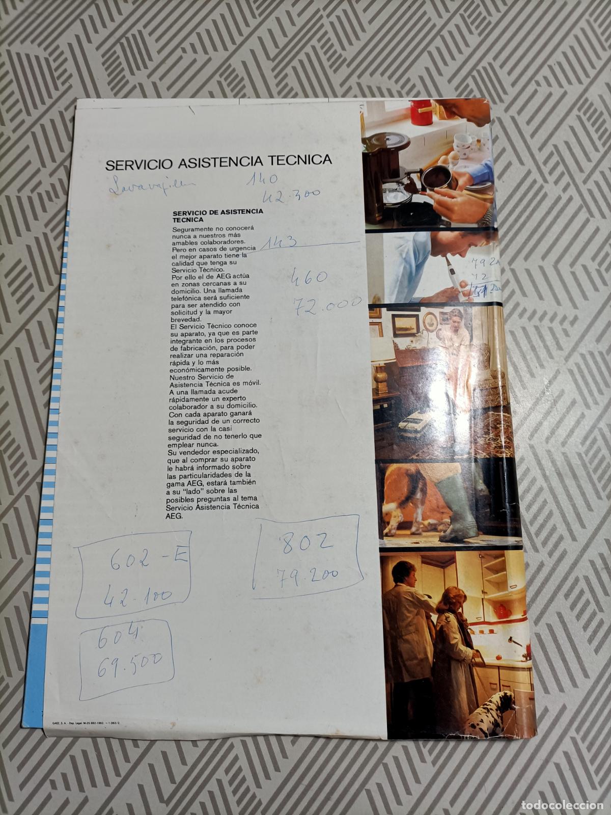 Cat&aacute;logos publicitarios: Catalogo de electrodom&eacute;sticos AEG - Foto 10
