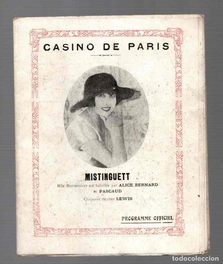Catalogues publicitaires: PROGRAMME OFFICIEL CASINO DE PARIS. PARIS QUI... DANSE. C.1900