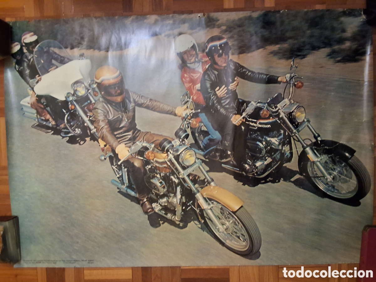Cat&aacute;logos publicitarios: Harley Davidson poster (88&times;61) - Foto 1