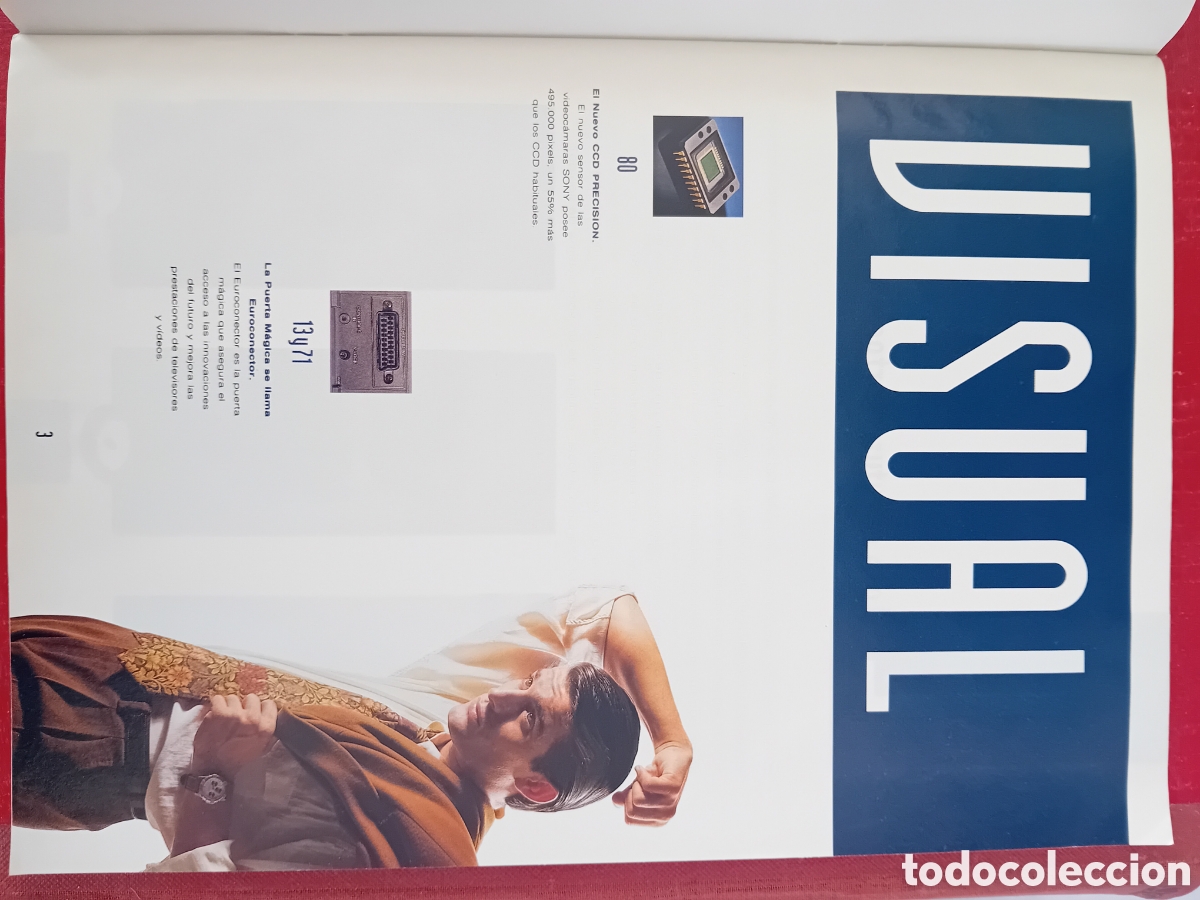 Cat&aacute;logos publicitarios: visual sony a&ntilde;o 1990 - Foto 3