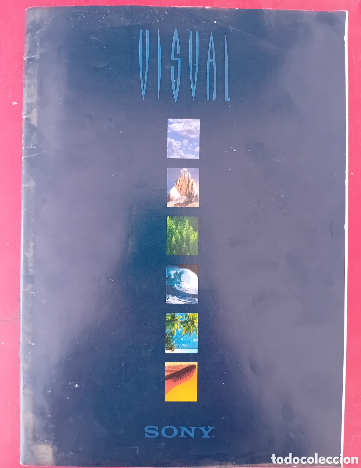 Cat&aacute;logos publicitarios: visual sony a&ntilde;o 1990 - Foto 1
