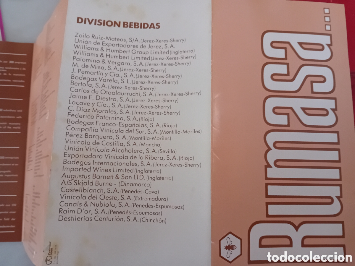Cat&aacute;logos publicitarios: rumasa programa catalogo desplegable 1978 - Foto 3