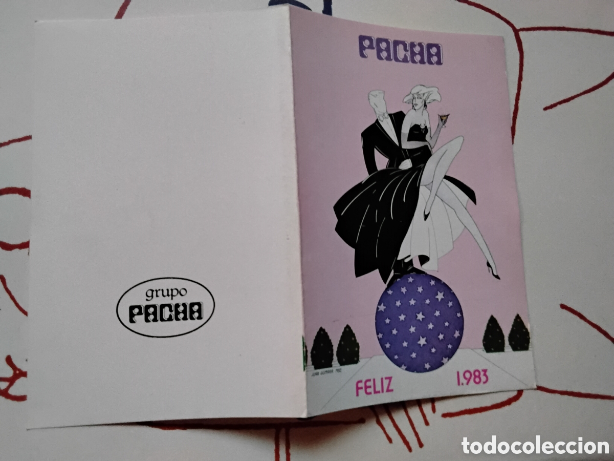 Cat&aacute;logos publicitarios: TARJETA DISCOTECA PACHA 1983 - Foto 4