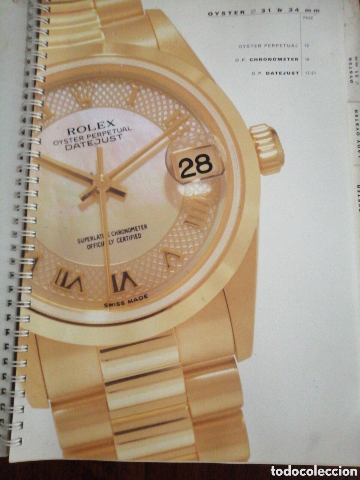 Cat&aacute;logos publicitarios: CATALAGO DE ROLEX 2000-2001 - Foto 4