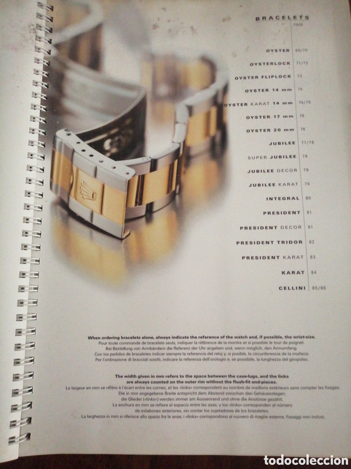Cat&aacute;logos publicitarios: CATALAGO DE ROLEX 2000-2001 - Foto 5