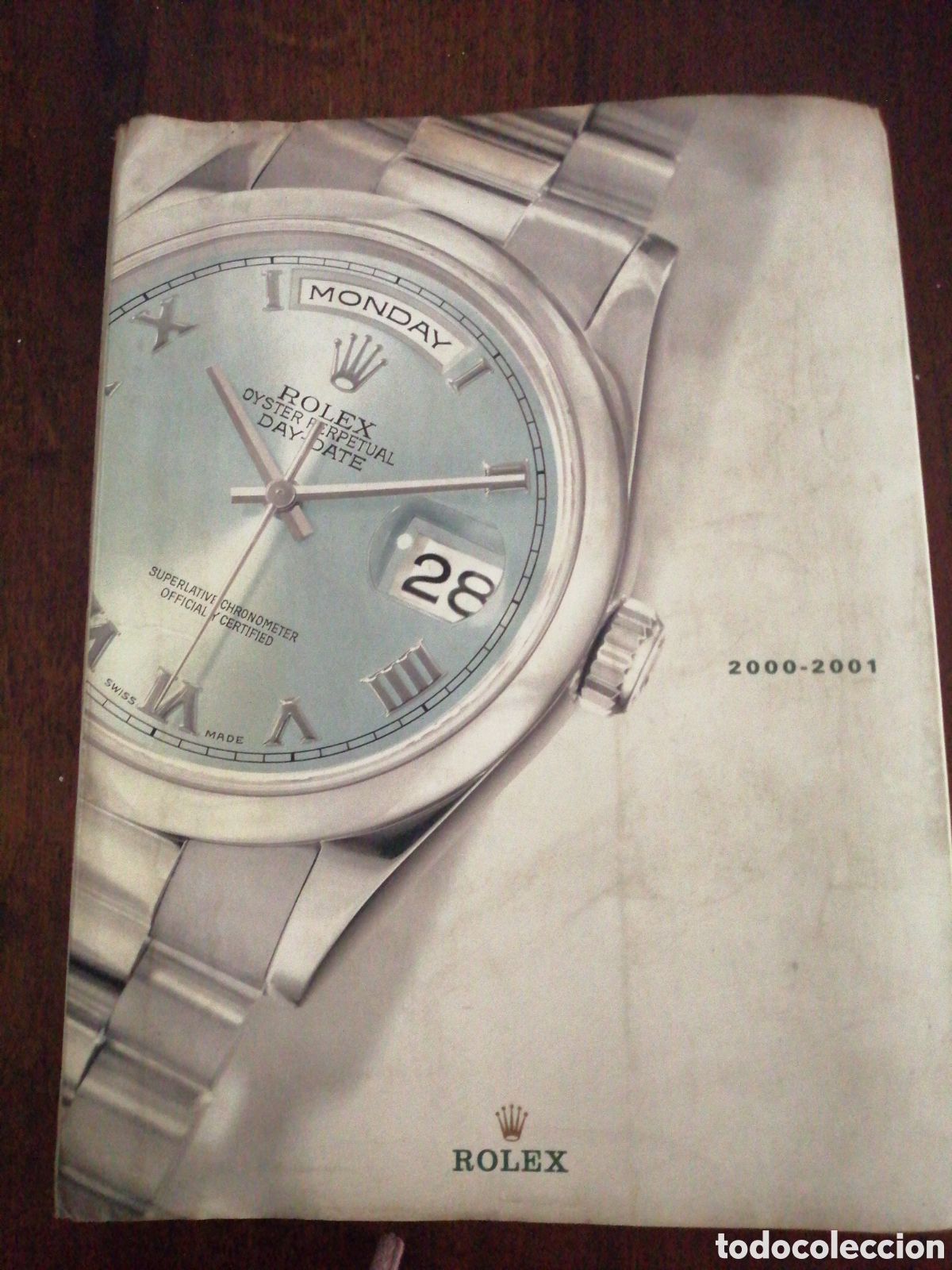 Cat&aacute;logos publicitarios: CATALAGO DE ROLEX 2000-2001 - Foto 1
