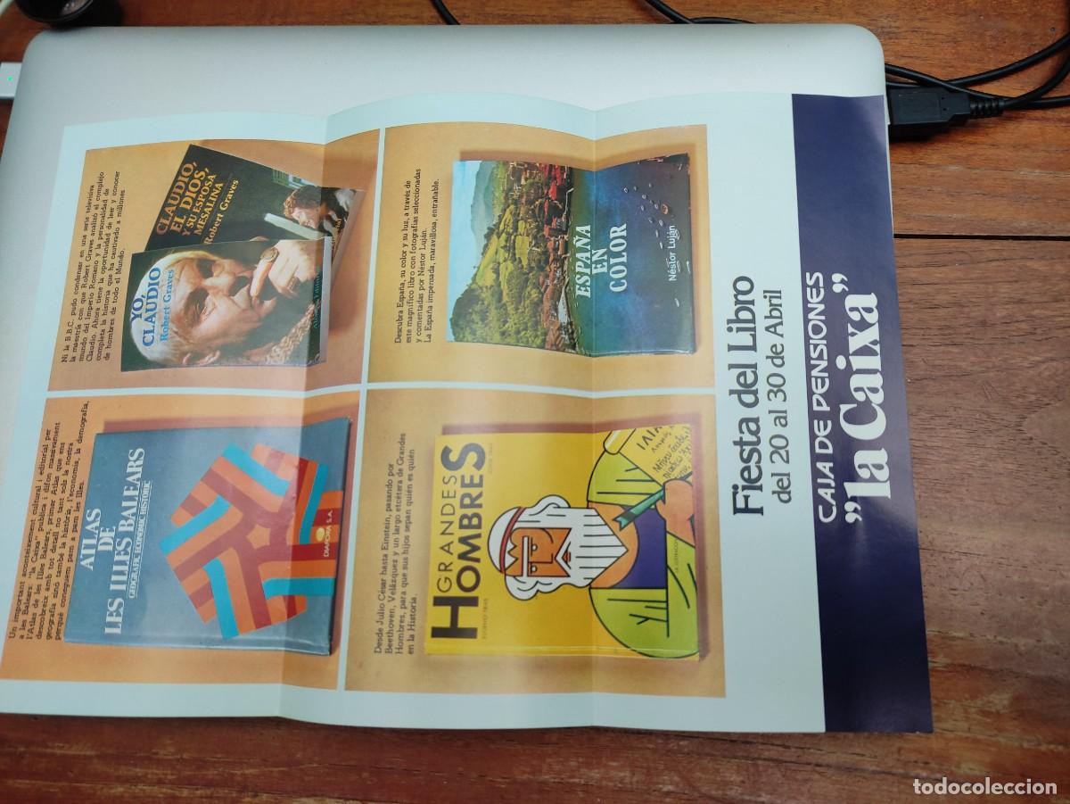 Cat&aacute;logos publicitarios: La Caixa, Diada del llibre. (Cat y Cast). - Foto 2