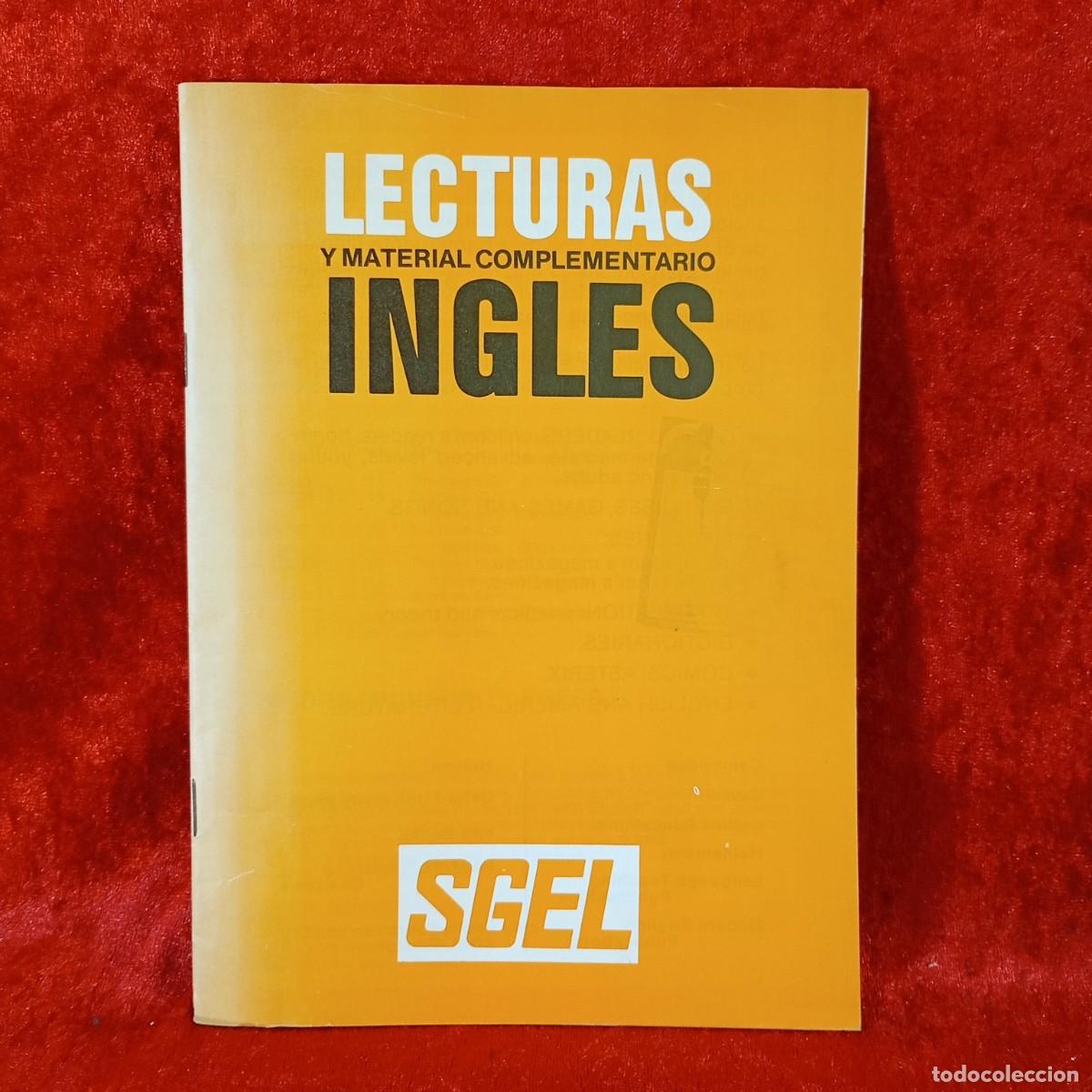 Cat&aacute;logos publicitarios: LECTURAS Y MATERIAL COMPLEMENTARIO, INGLES - SGEL - CATALOGO / 852 - Foto 1