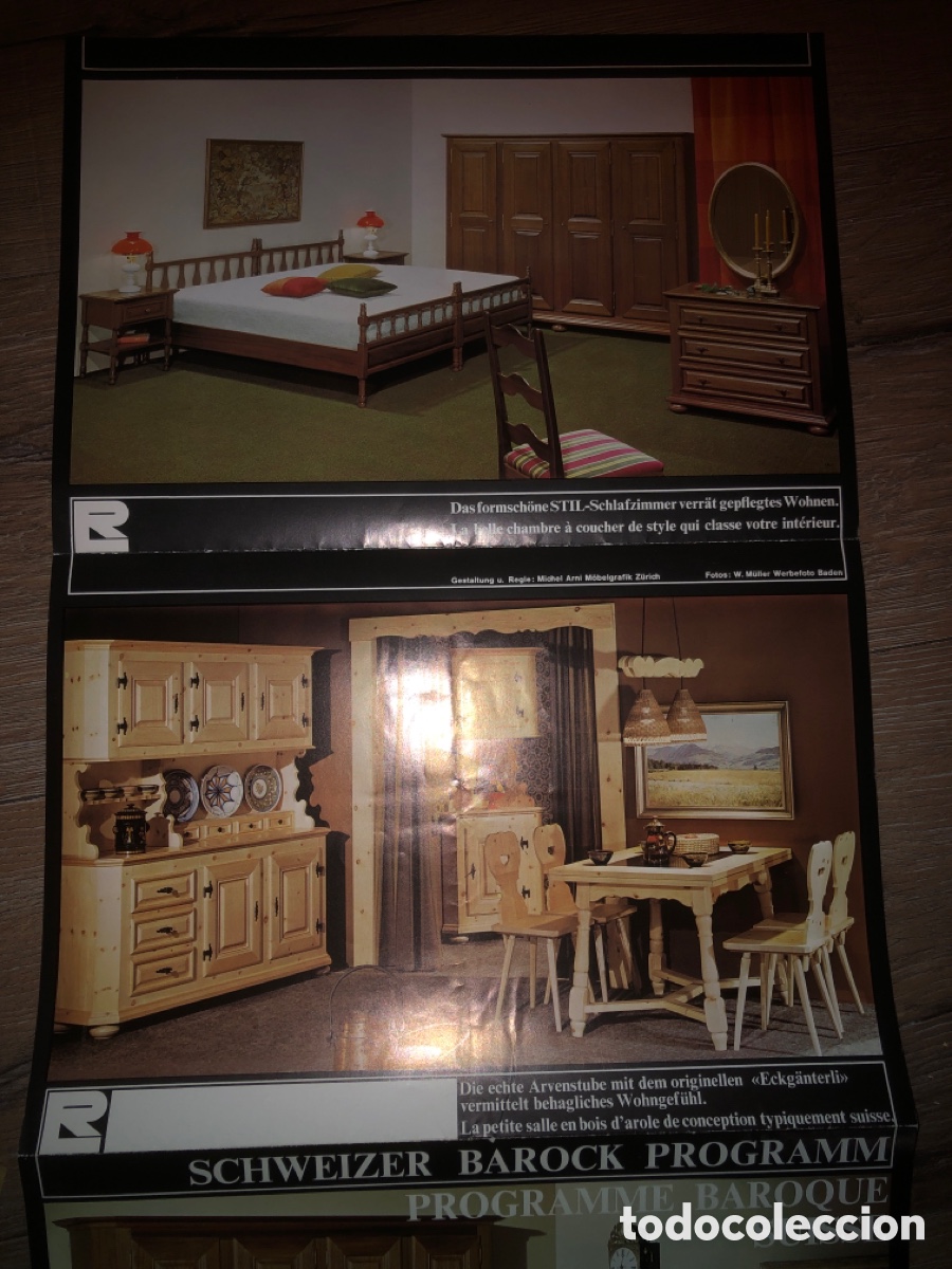 Cat&aacute;logos publicitarios: Cat&aacute;logo de muebles a&ntilde;os /70 - Foto 3