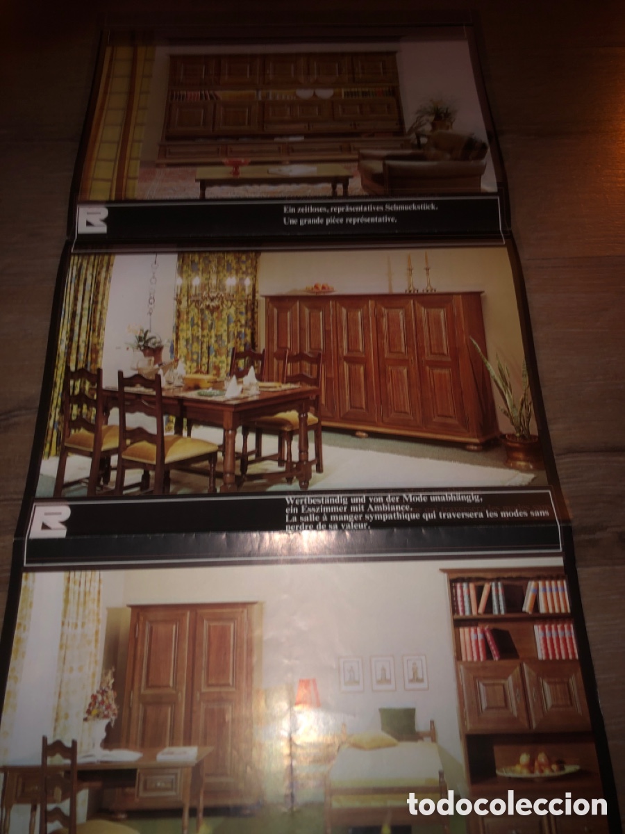 Cat&aacute;logos publicitarios: Cat&aacute;logo de muebles a&ntilde;os /70 - Foto 1