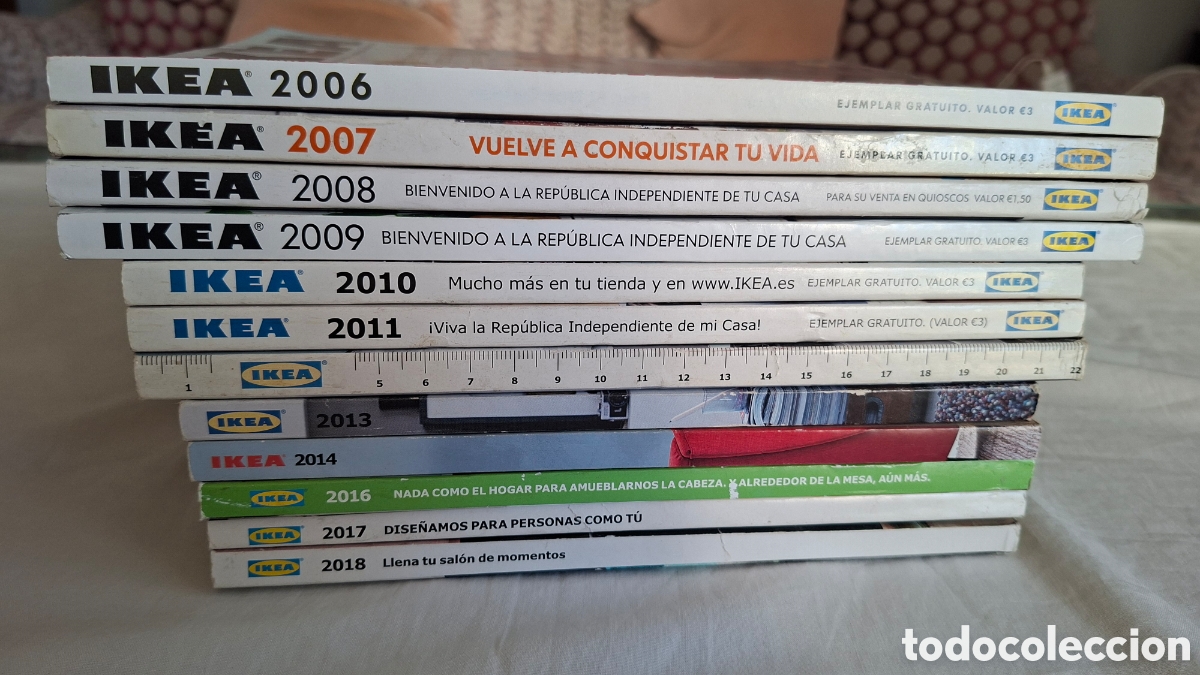 Cat&aacute;logos publicitarios: 12 Cat&aacute;logos IKEA 2006 - 2018 - Foto 2