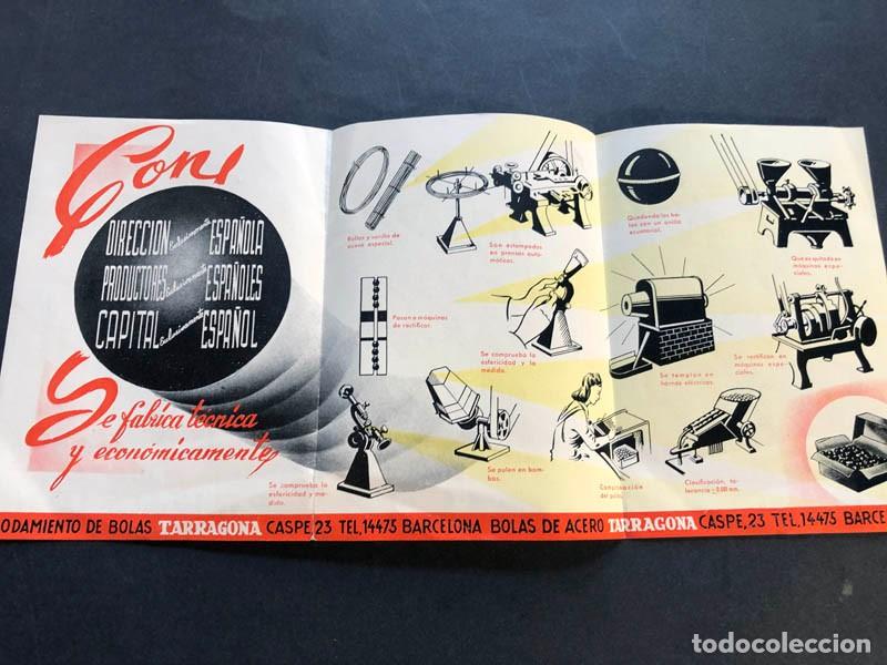 Werbekataloge: FOLLETO PUBLICIDAD / BOLAS DE ACERO TARRAGONA / BARCELONA
