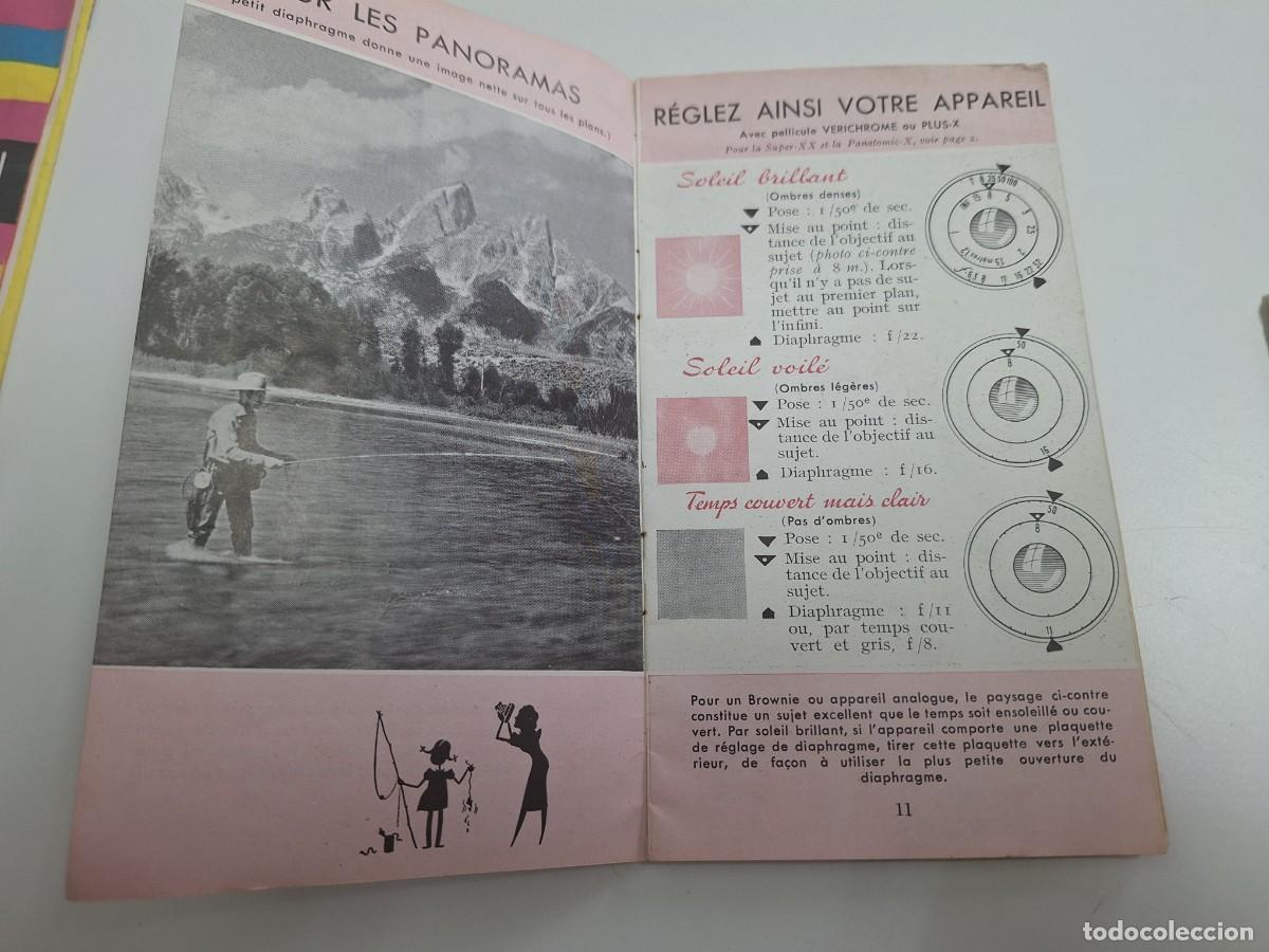 Cat&aacute;logos publicitarios: LOTE MANUAL CAMARA KODAK KINAX - Foto 4