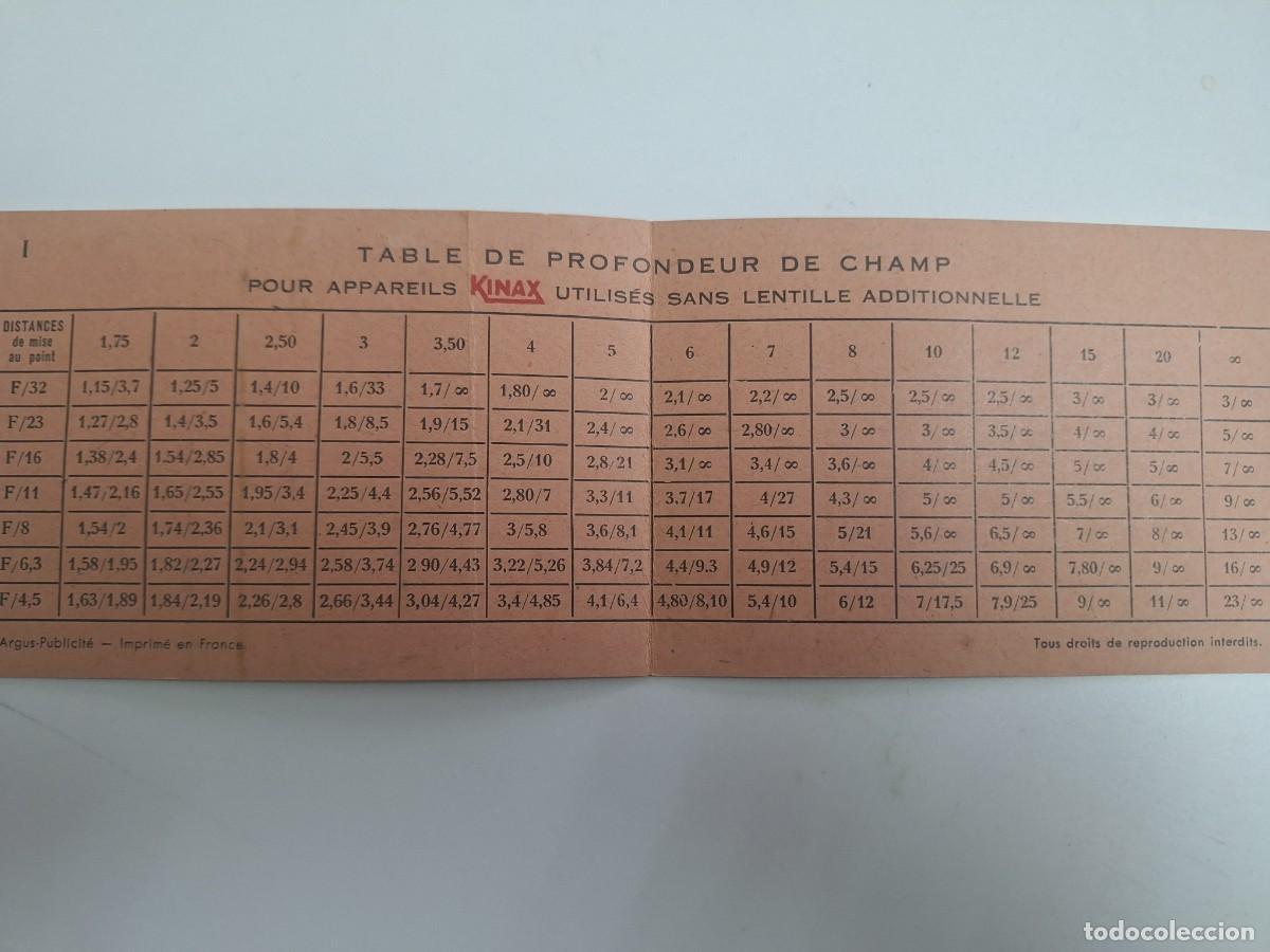 Cat&aacute;logos publicitarios: LOTE MANUAL CAMARA KODAK KINAX - Foto 8