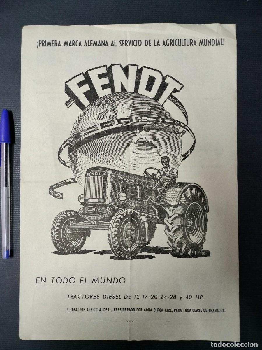Werbekataloge: PUBLICIDAD / AGRO MECANICA -COSECHADORAS CLAAS -TRACTORES FENDT - MAQUINARIA AGRICOLA / A&Ntilde;O 1958