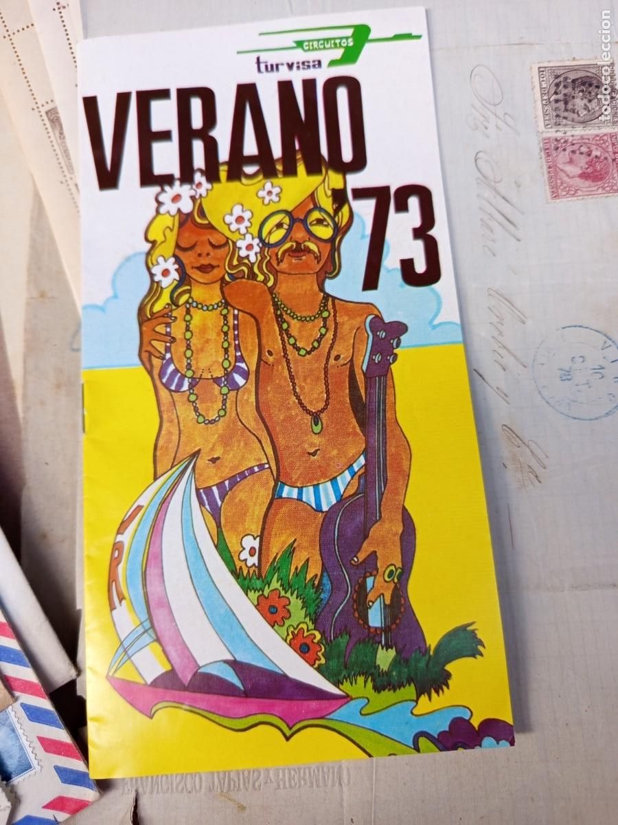 Cat&aacute;logos publicitarios: Verano 73&rdquo;, es un cat&aacute;logo de circuitos tur&iacute;sticos ofrecidos por la agencia de viajes Turvisa.