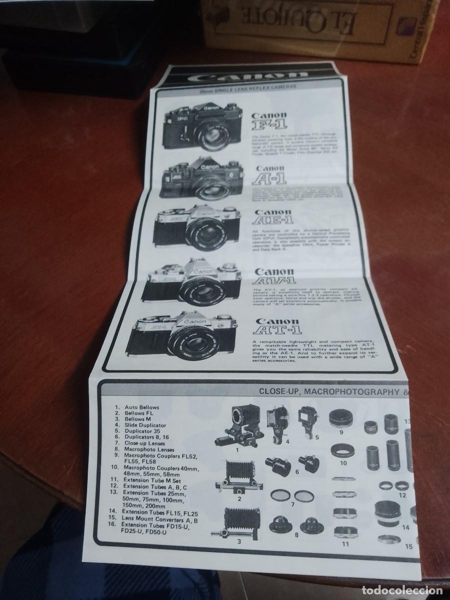 Advertising Catalogs: Canon cat&aacute;logo c&aacute;maras
