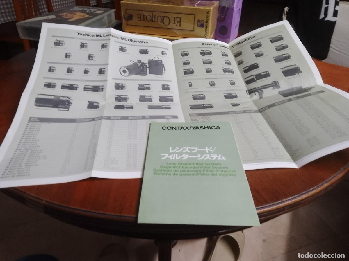 Advertising Catalogs: Catalogo yashica ml lenses