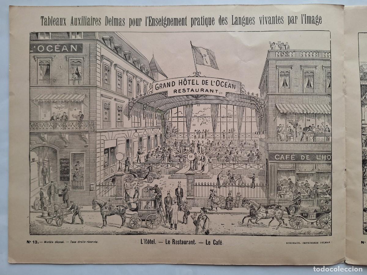 Catalogues publicitaires: ANTIGUO CATALOGO PINTURAS ENSE&Ntilde;ANZA LENGUAS VIVAS A TRAVES IMAGENES TEXTO FRANCES BORDEAUX 1904 RV