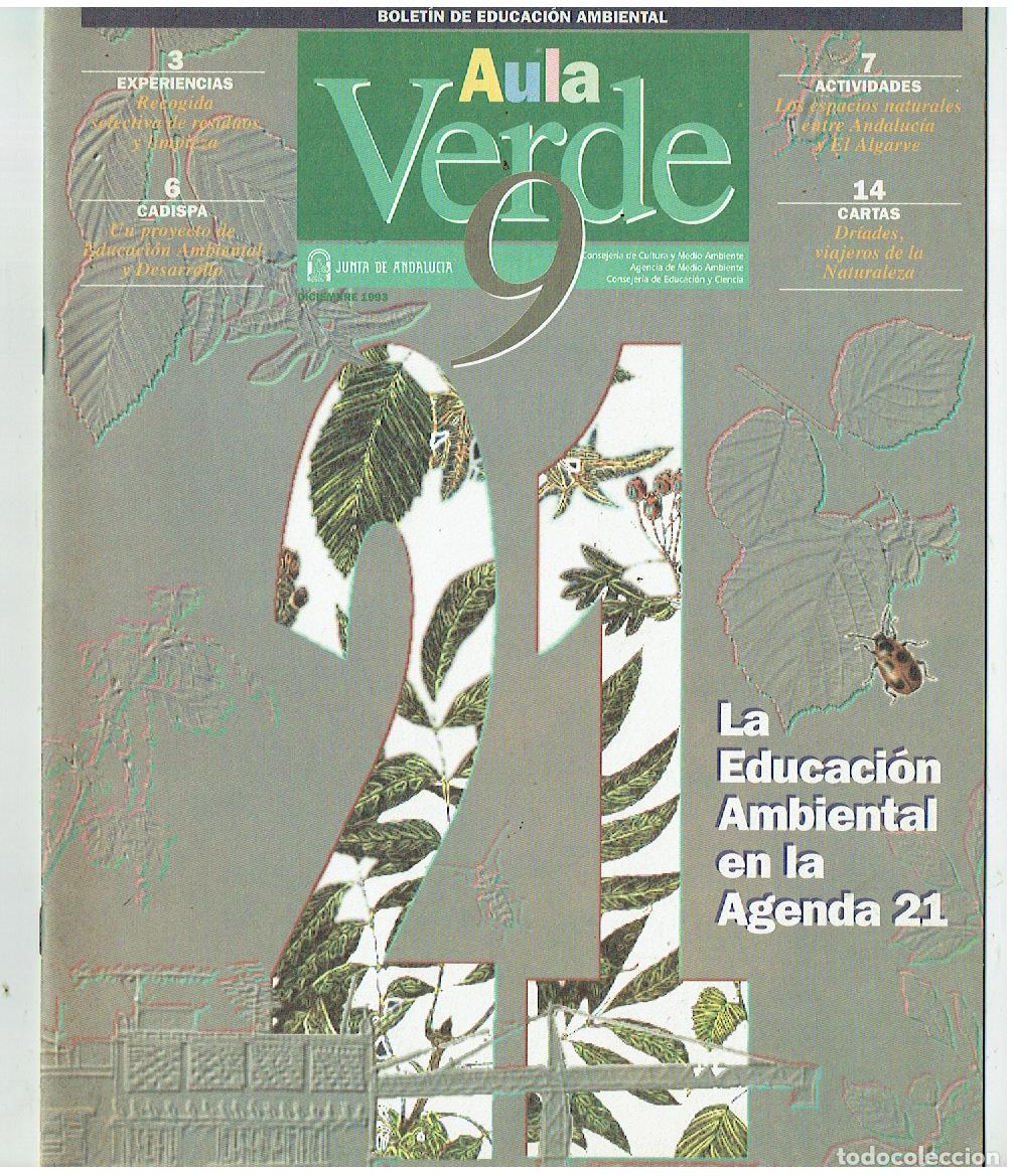 Cataloghi pubblicitari: AULA VERDE. BOLET&Iacute;N DE EDUCACI&Oacute;N AMBIENTAL. AGENDA 21. JUNTA DE ANDALUC&Iacute;A. RF.ST/C17