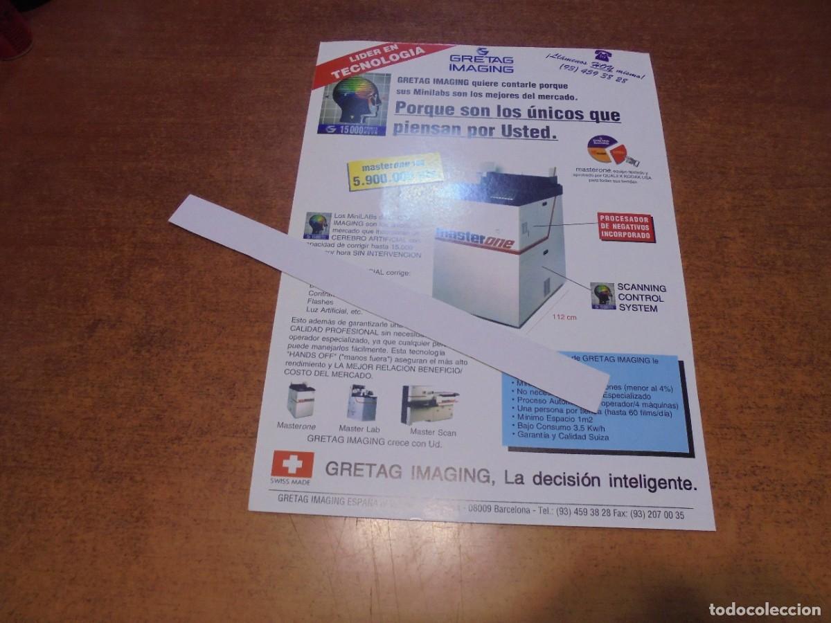 Advertising Catalogs: PUBLICIDAD 1994: GRETAG IMAGING MASTER ONE, MASTER LAB Y MASTER SCAN.