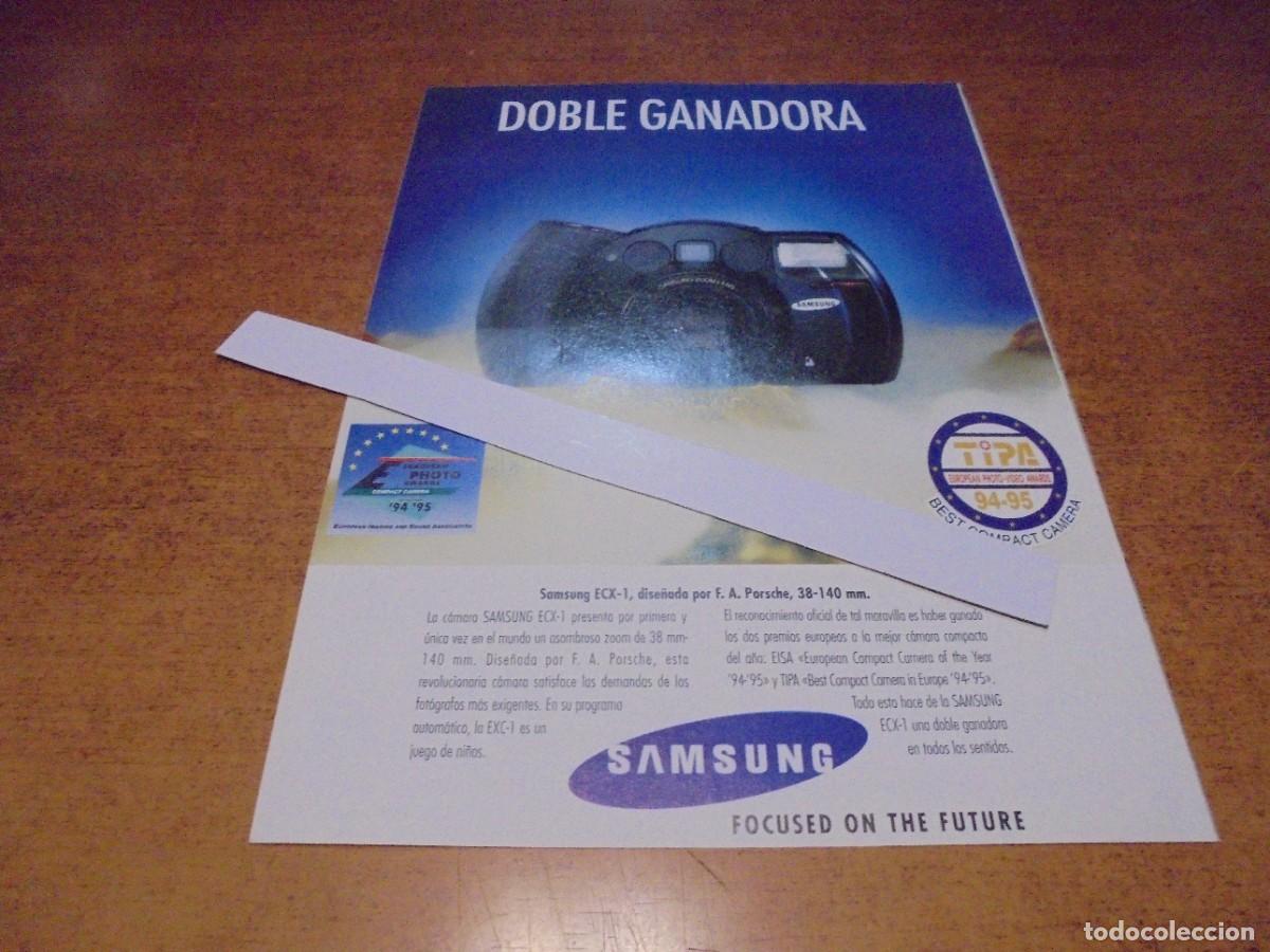Advertising Catalogs: PUBLICIDAD 1995. C&Aacute;MARA FOTOGR&Aacute;FICA SAMSUNG ECX-1