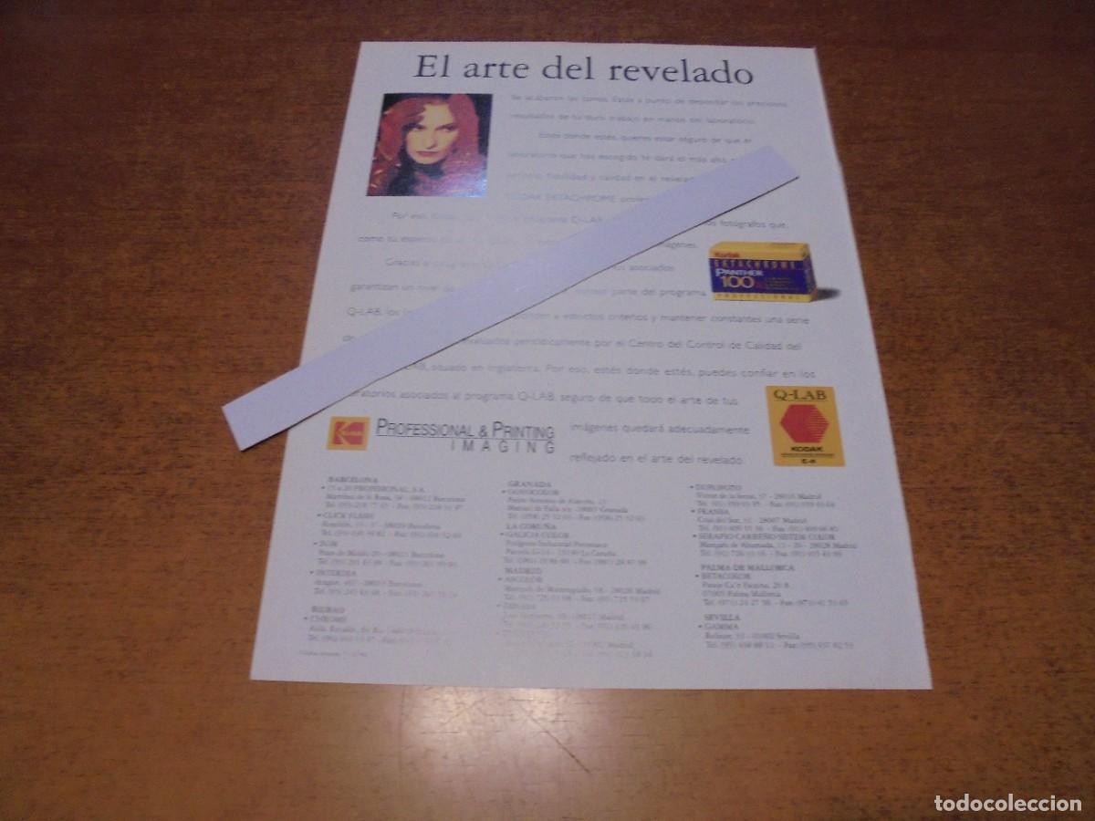 Advertising Catalogs: PUBLICIDAD 1995: EL ARTE DEL REVELADO. KODAK EKTACHROME.