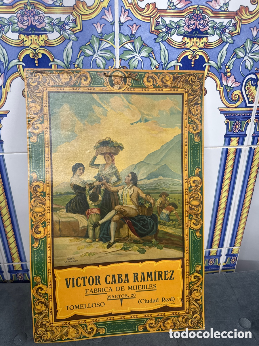 Cat&aacute;logos publicitarios: Almanaque troquelado de publicidad De Tomelloso