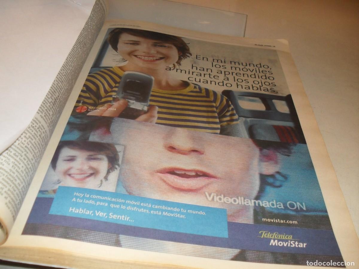 Cat&aacute;logos publicitarios: BELLA LAMINA PUBLICITARIA,FORMATO PERIODICO:TELEFONICA MOVISTAR,EL PAIS,2004