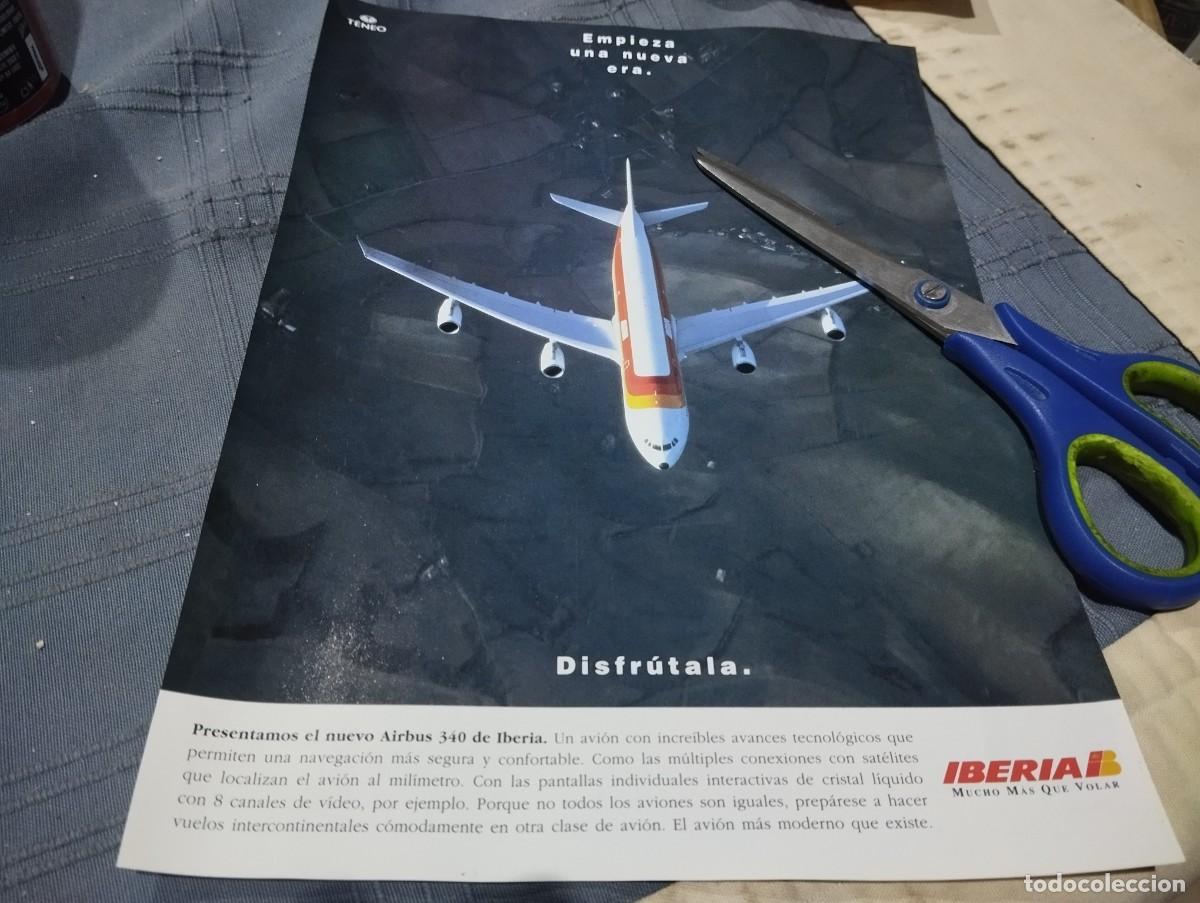 Cat&aacute;logos publicitarios: LINEAS AEREAS IBERIA ANUNCIO PUBLICIDAD REVISTA 1996