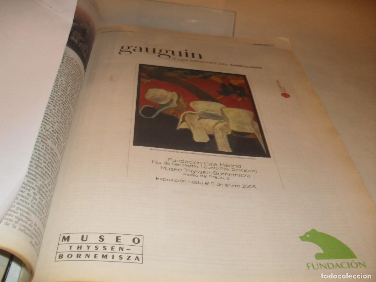 Advertising Catalogs: BELLA LAMINA PUBLICITARIA,FORMATO PERIODICO:FUNDACION,CON GAUGUIN,EL PAIS,2004
