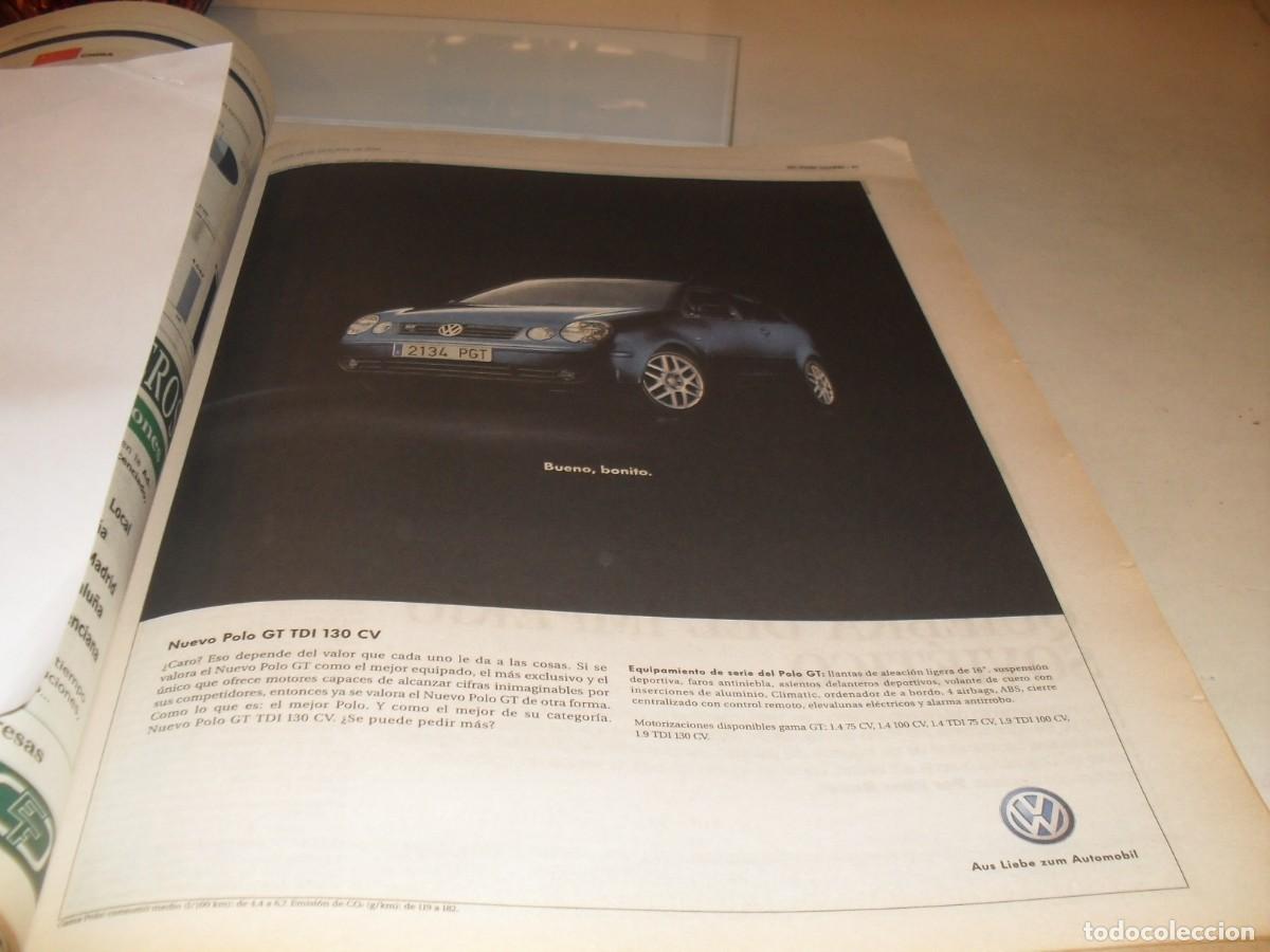 Advertising Catalogs: BELLA LAMINA PUBLICITARIA,FORMATO PERIODICO:NUEVO POLO GT TDI 130 CV,EL PAIS,2004