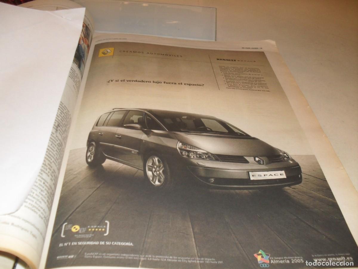 Cataloghi pubblicitari: BELLA LAMINA PUBLICITARIA,FORMATO PERIODICO:RENAULT ESPACE,ADELANTE,EL PAIS,2004