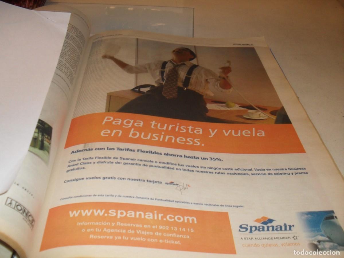 Cat&aacute;logos publicitarios: BELLA LAMINA PUBLICITARIA,FORMATO PERIODICO:SPANAIR,CUANDO QUIERAS VOLAMOS,EL PAIS,2004
