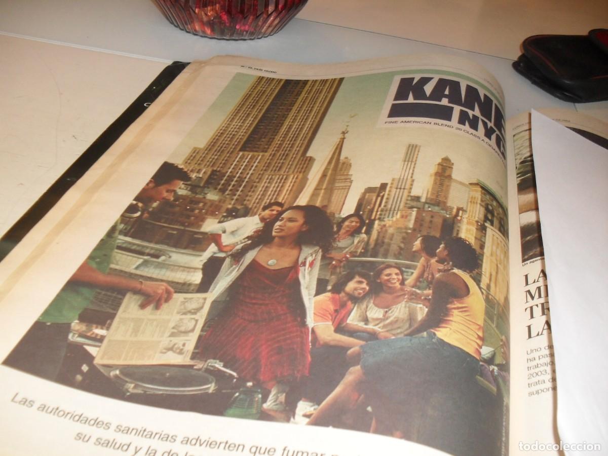 Advertising Catalogs: BELLA LAMINA PUBLICITARIA,FORMATO PERIODICO:VEMOS UNA GRAN OVACION,EL PAIS,2004