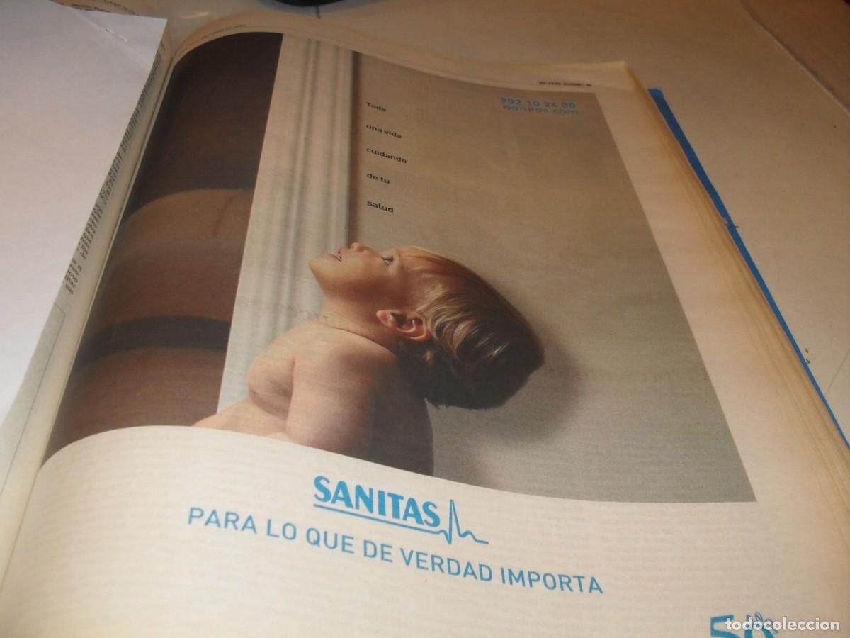 Advertising Catalogs: BELLA LAMINA PUBLICITARIA,FORMATO PERIODICO:SANITAS,PARA LO QUE DE VERDAD IMPORTA,EL PAIS,2004