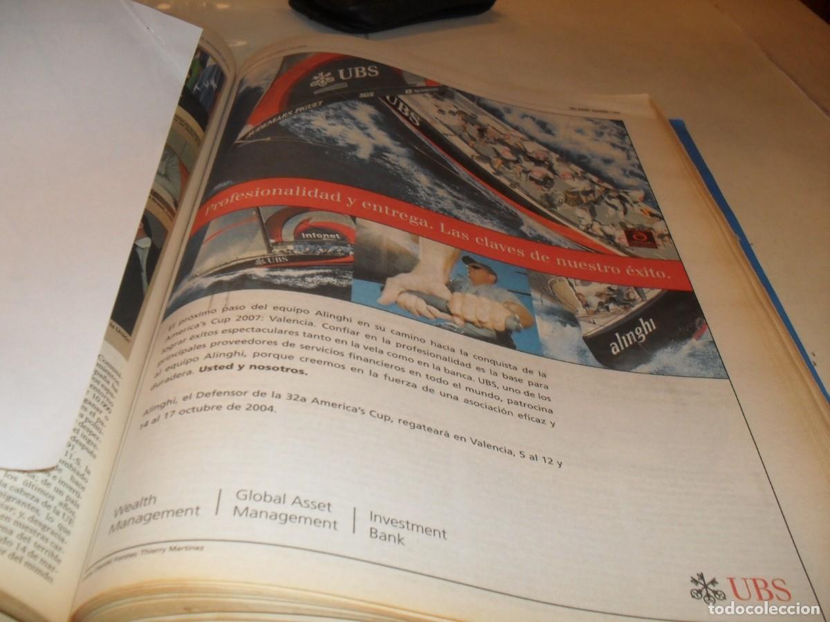 Advertising Catalogs: BELLA LAMINA PUBLICITARIA,FORMATO PERIODICO:UBS,PROFESIONALIDAD Y ENTREGA,EL PAIS,2004