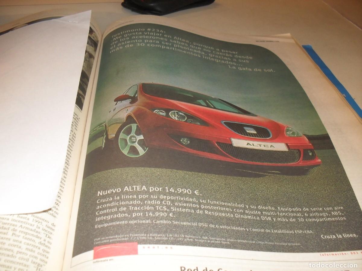Advertising Catalogs: BELLA LAMINA PUBLICITARIA,FORMATO PERIODICO:NUEVO SEAT ALTEA,EL PAIS,2004