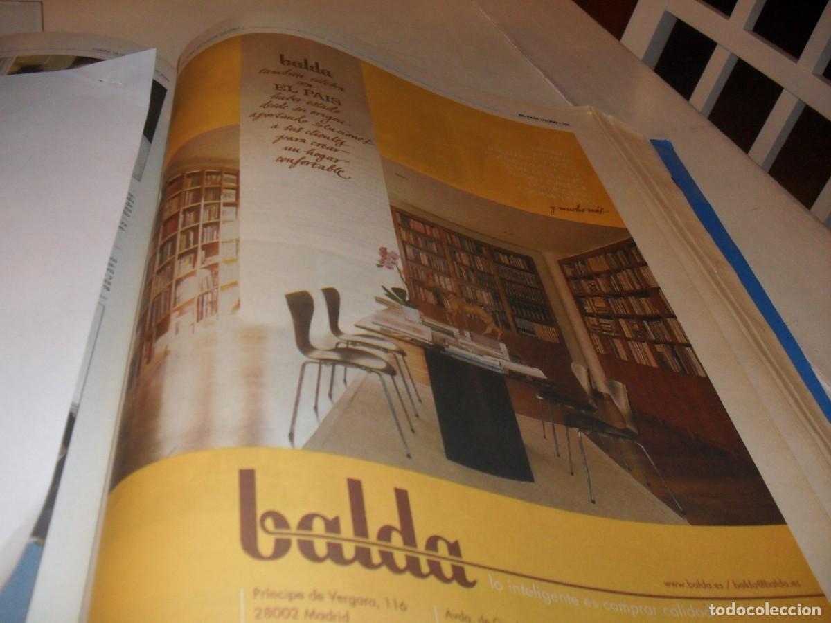 Cataloghi pubblicitari: BELLA LAMINA PUBLICITARIA,FORMATO PERIODICO,BALDA FELICITA AL PAIS,EL PAIS,2004