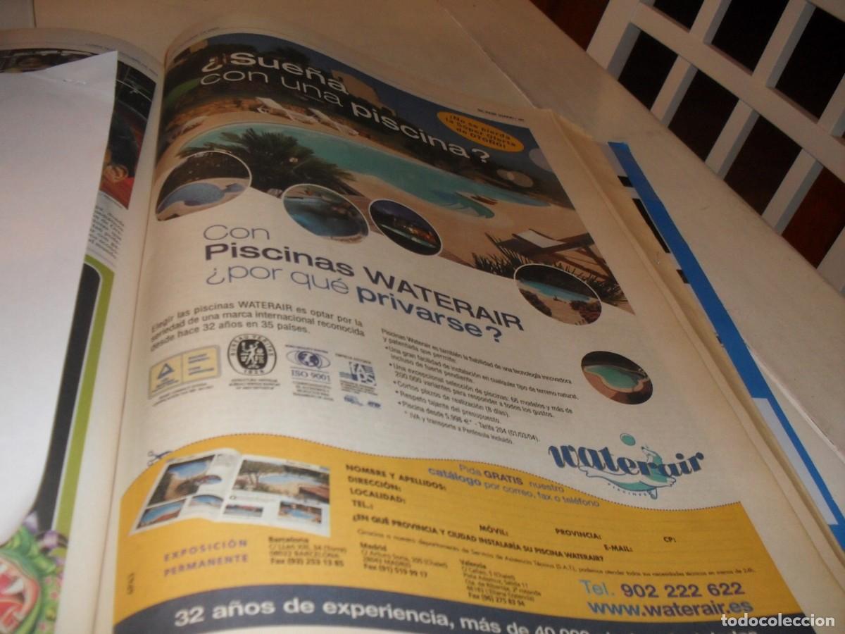 Cataloghi pubblicitari: BELLA LAMINA PUBLICITARIA,FORMATO PERIODICO,PISCINAS WATERAIR,EL PAIS,2004