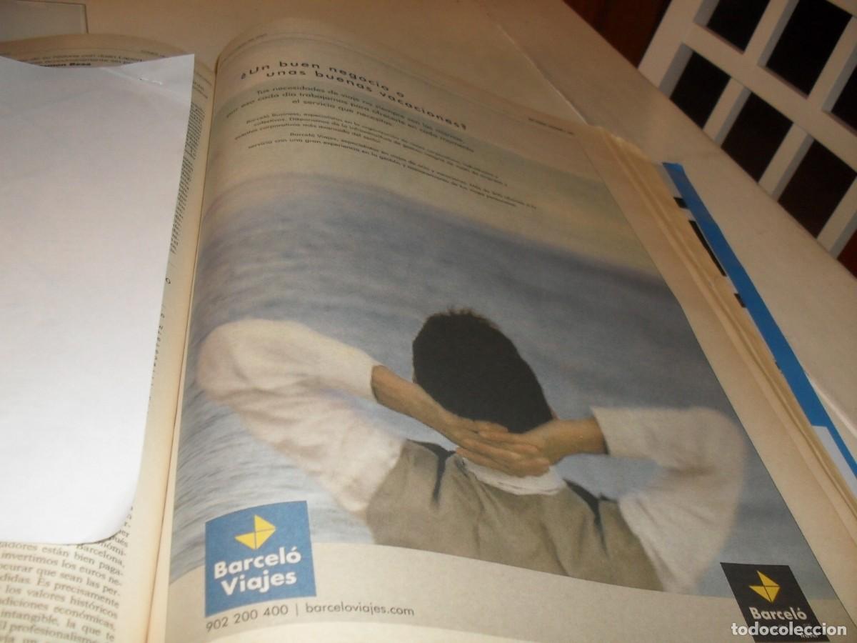 Cataloghi pubblicitari: BELLA LAMINA PUBLICITARIA,FORMATO PERIODICO,BARCELO VIAJES/BUSINESS,EL PAIS,2004