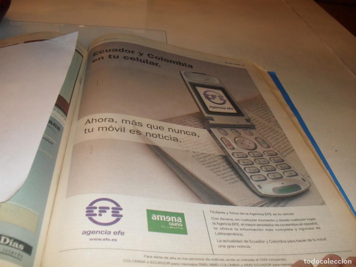 Cataloghi pubblicitari: BELLA LAMINA PUBLICITARIA,FORMATO PERIODICO,ZENITHMEDIA,AMENA AUNA,TU LIBERTAD,EL PAIS,2004