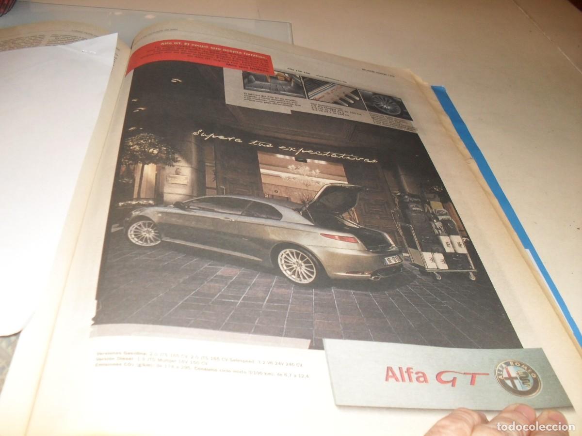 Cataloghi pubblicitari: BELLA LAMINA PUBLICITARIA,FORMATO PERIODICO,ALFA ROMEO GT,EL PAIS,2004