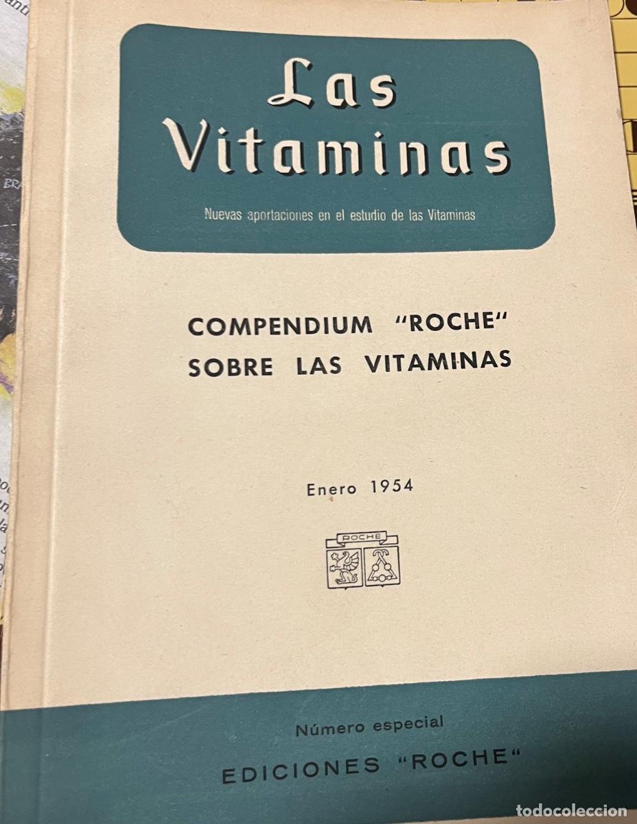 Cat&aacute;logos publicitarios: Las Vitaminas. Compendio &bdquo;Roche&ldquo;, 1954 - Foto 1
