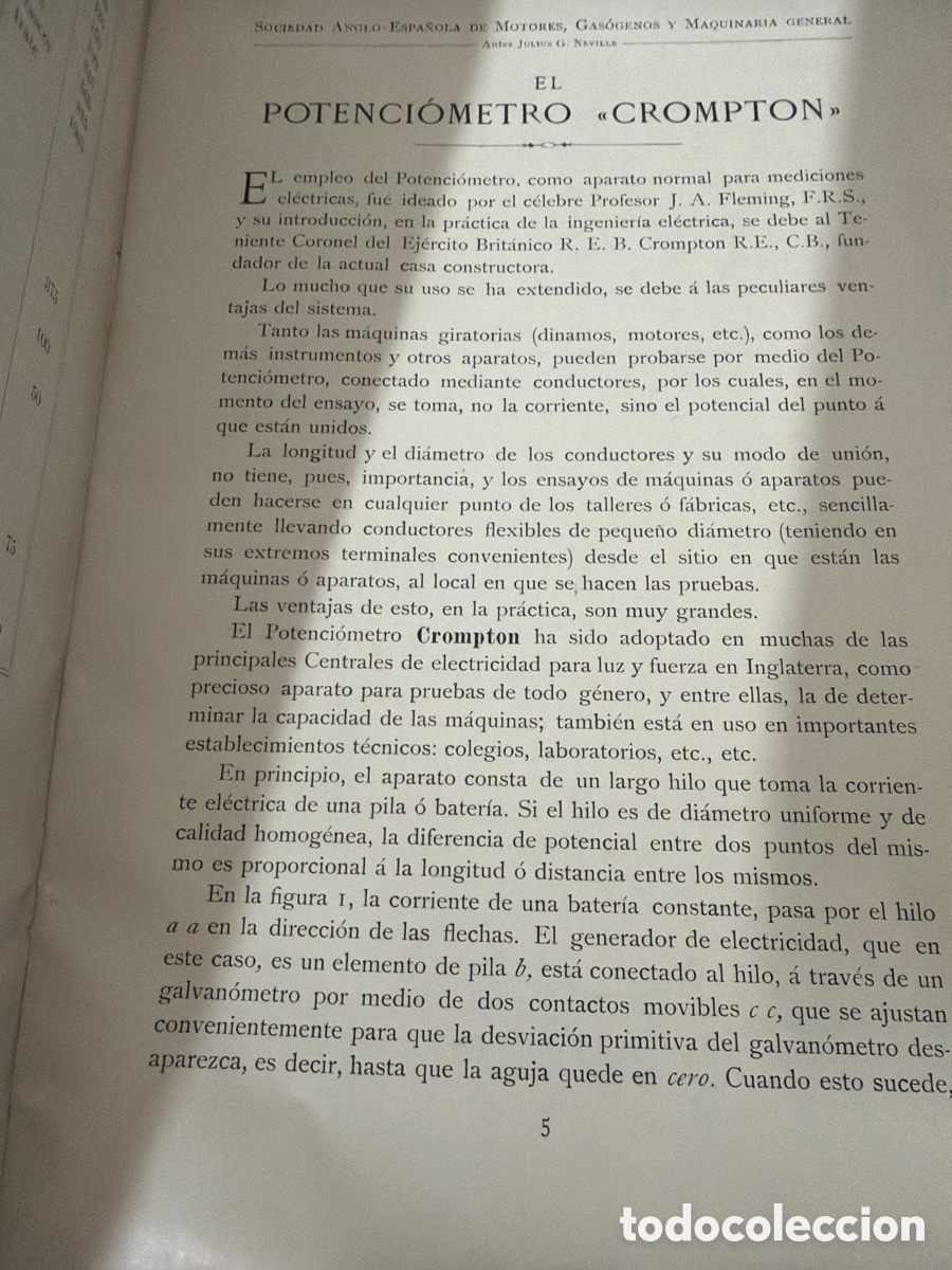 Cat&aacute;logos publicitarios: El potenciometro crompton - Foto 2