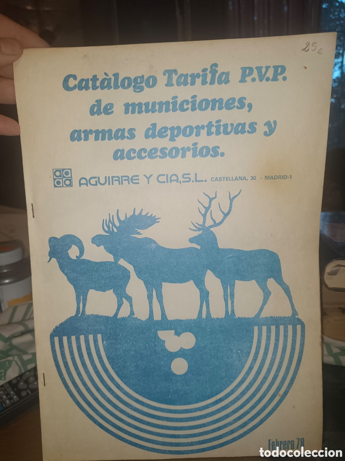 Cat&aacute;logos publicitarios: Cat&aacute;logo de Municiones,armas deportivas y accesorios - Foto 1