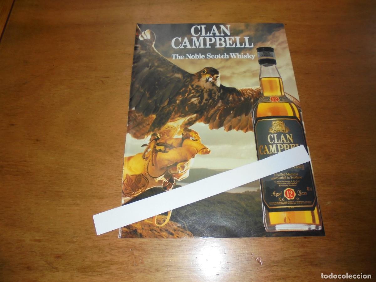 Cat&aacute;logos publicitarios: PUBLICIDAD 1987: CLAN CAMPBELL - Foto 1