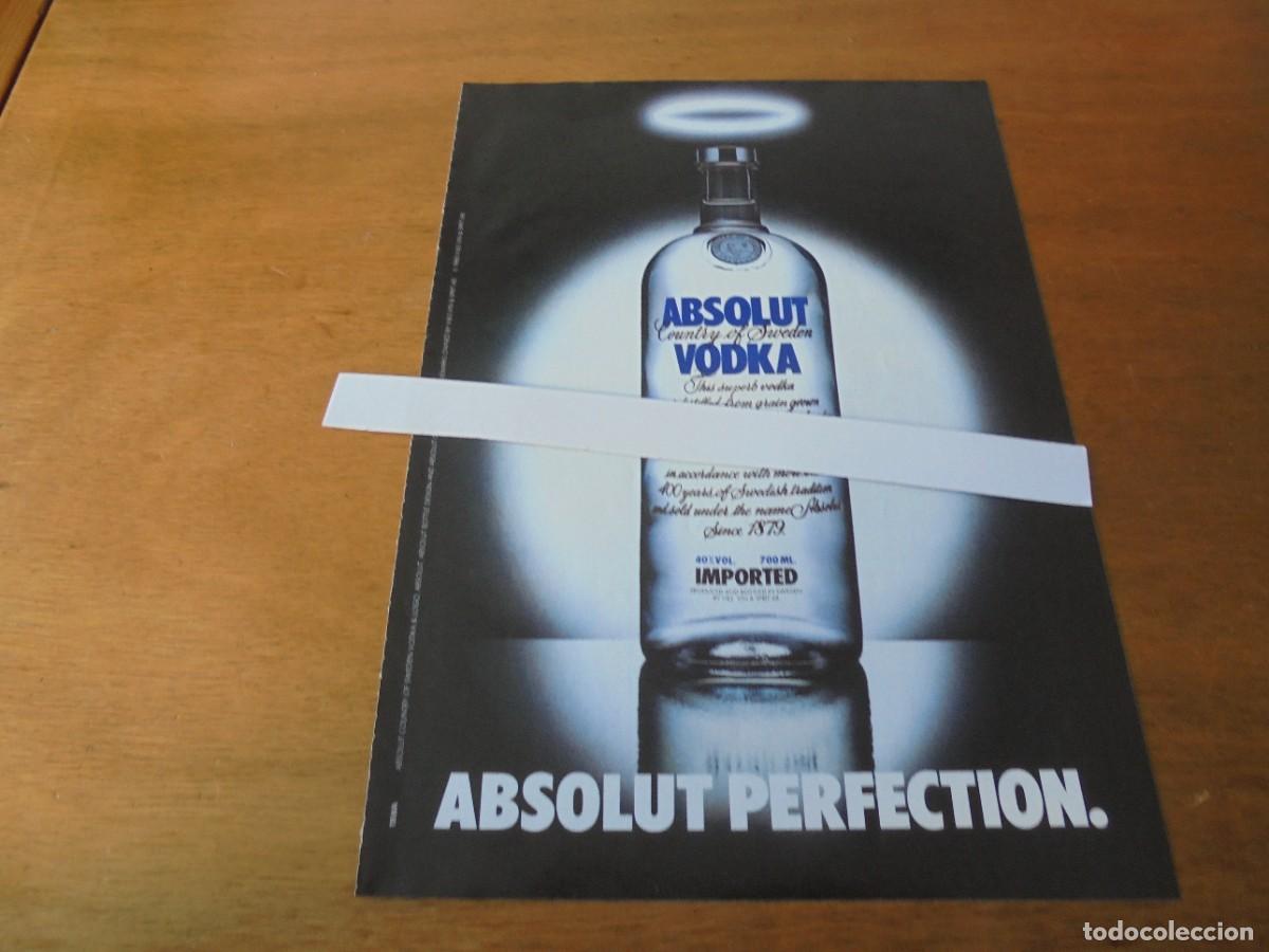 Cat&aacute;logos publicitarios: PUBLICIDAD 1993: ABSOLUT VODKA - Foto 1